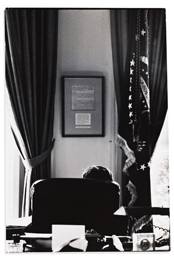 (PRESIDENTS.) Album of photographs of the three Kennedy brothers, kept by a longtime aide.